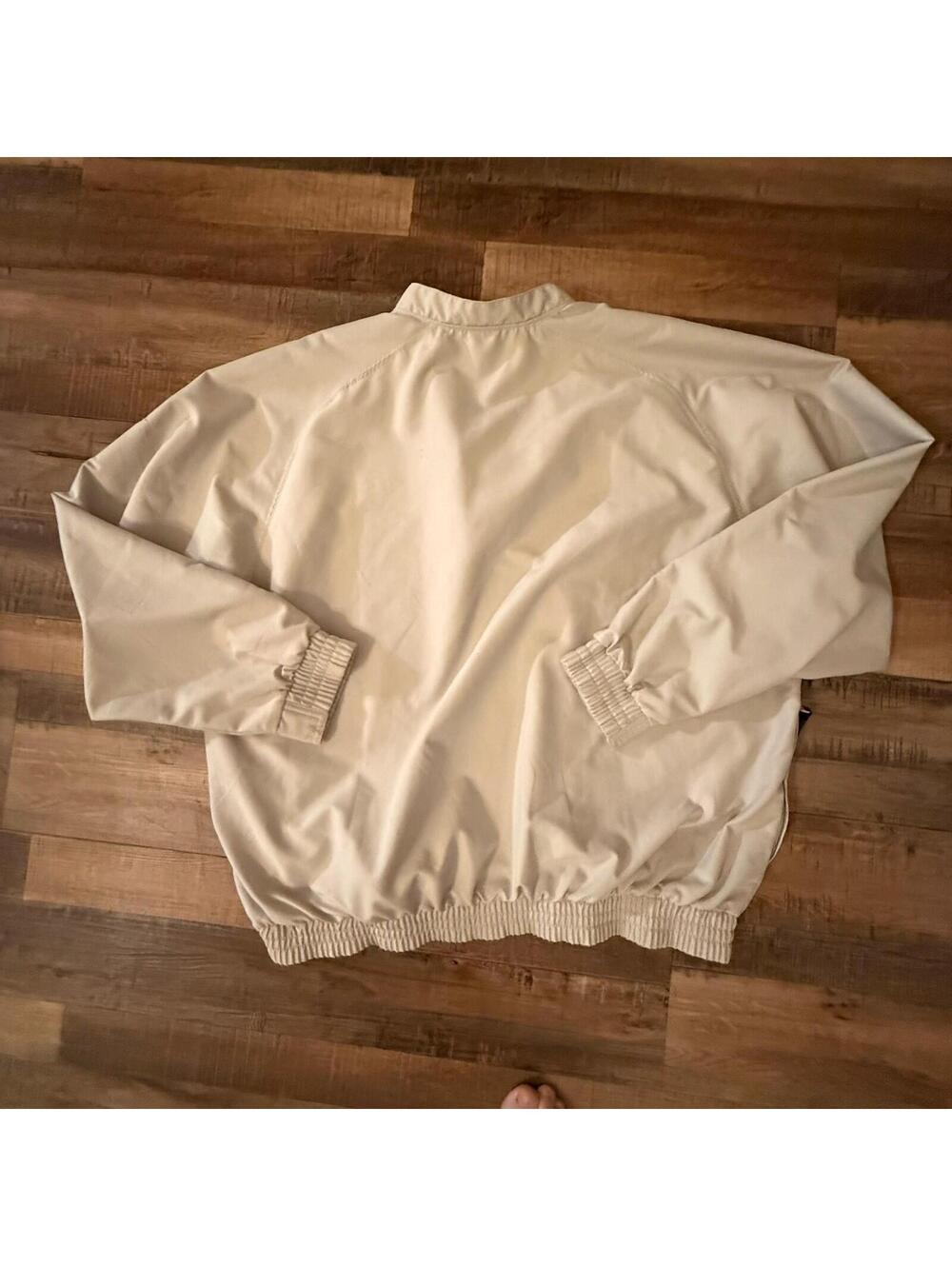 nike golf mens pullover large‎ Vintage Pockets Beige - Picture 6 of 9